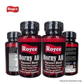 Royce Horny Ali Twin Pack Bundle (60X2) 120 capsules | Signature Men's Power Blend GMP Made in USA