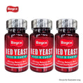 Red Yeast Rice CoQ10 Triple Pack (60x3) capsules Cardiovascular natural statins lower Cholesterol LDL